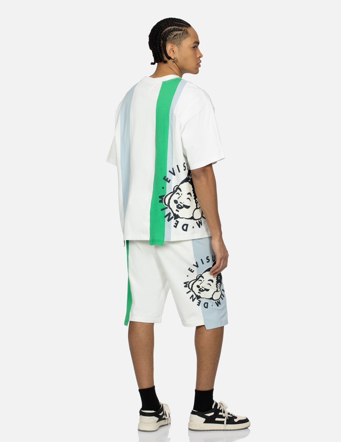 DECONSTRUCTED PLAYFUL GODHEAD PRINTED LOOSE FIT T-SHIRT - 4