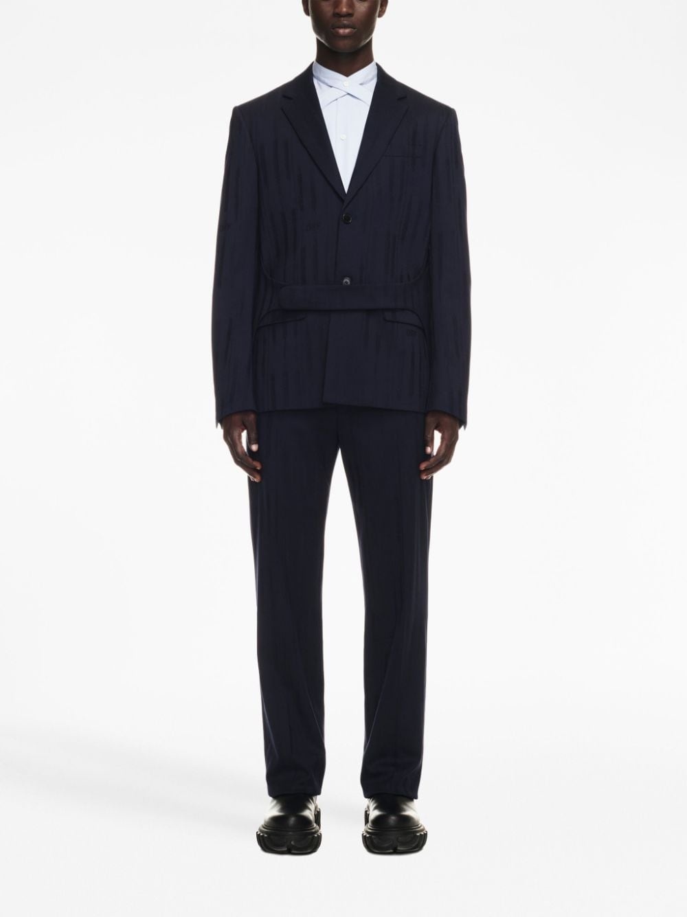 mid-rise tailored trousers - 2