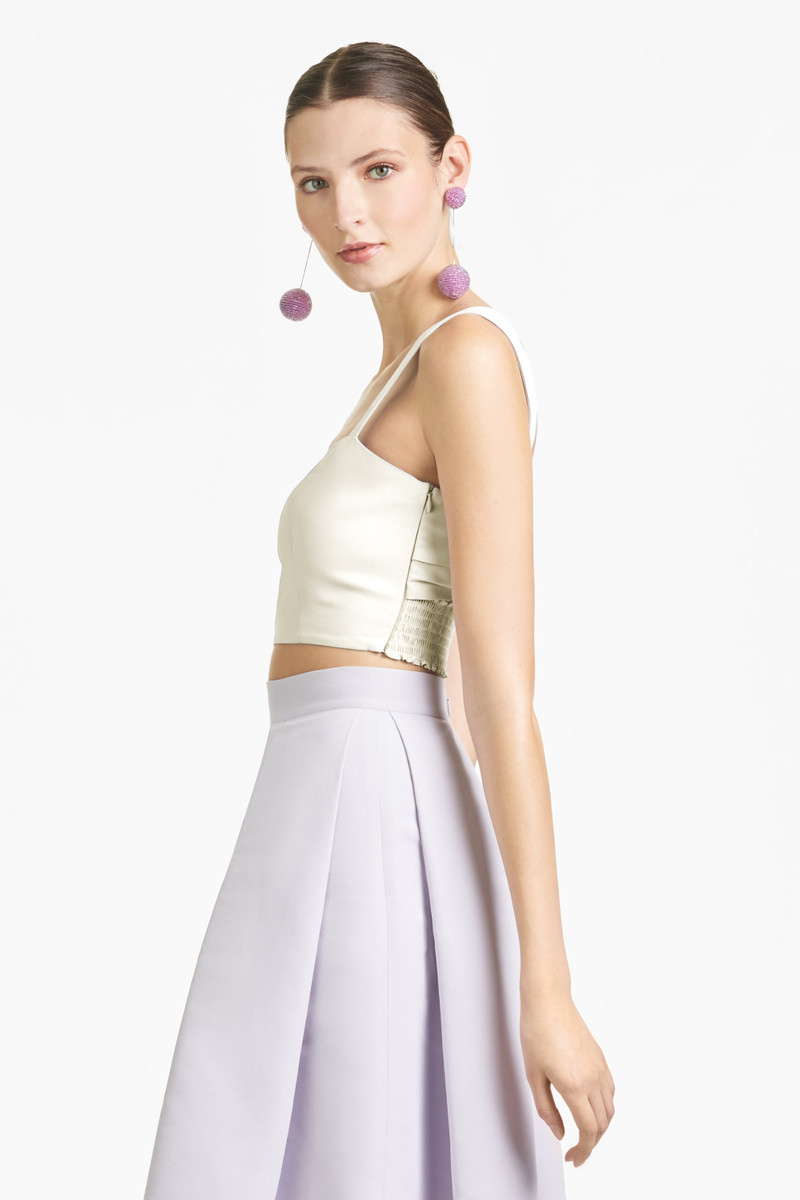 SACHIN & BABI Darcy Top - Ivory - Faille outlook