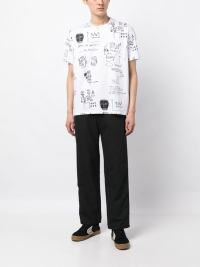 Junya Watanabe MAN x Basquiat graphic-print cotton T-shirt outlook