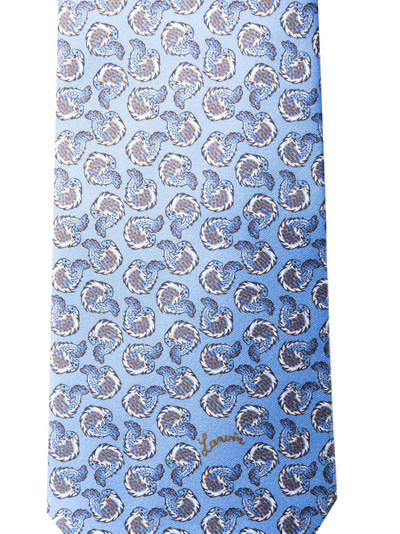 Lanvin patterned silk tie outlook