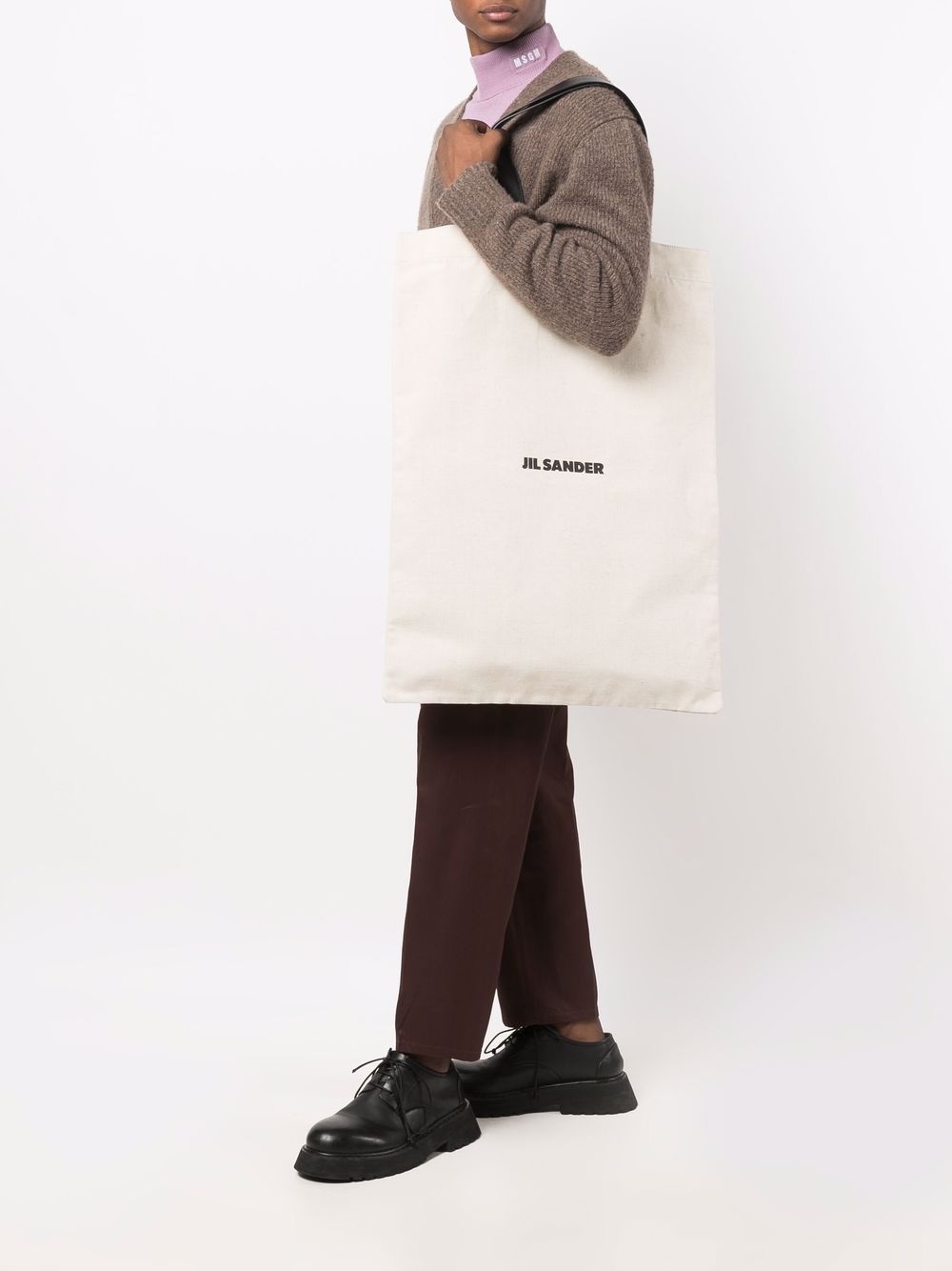 logo-print tote bag - 2