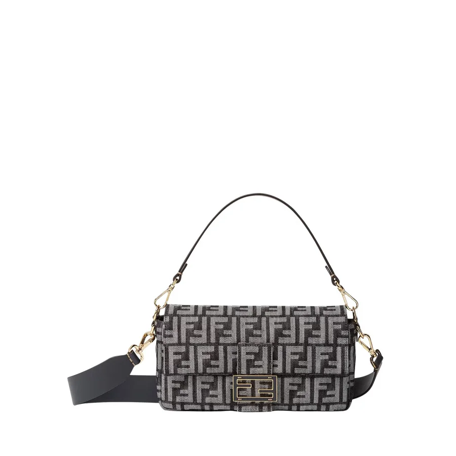 Fendi Ff Fabric Baguette Bag - 1