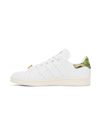 A BATHING APE® White adidas Originals Edition Stan Smith Sneakers outlook