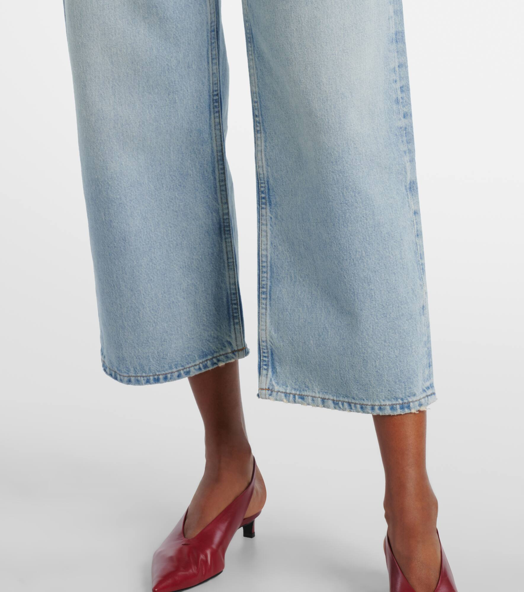 Arc cropped mid-rise wide-leg jeans - 5