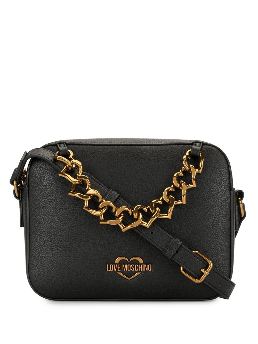 chain detail crossbody bag - 1