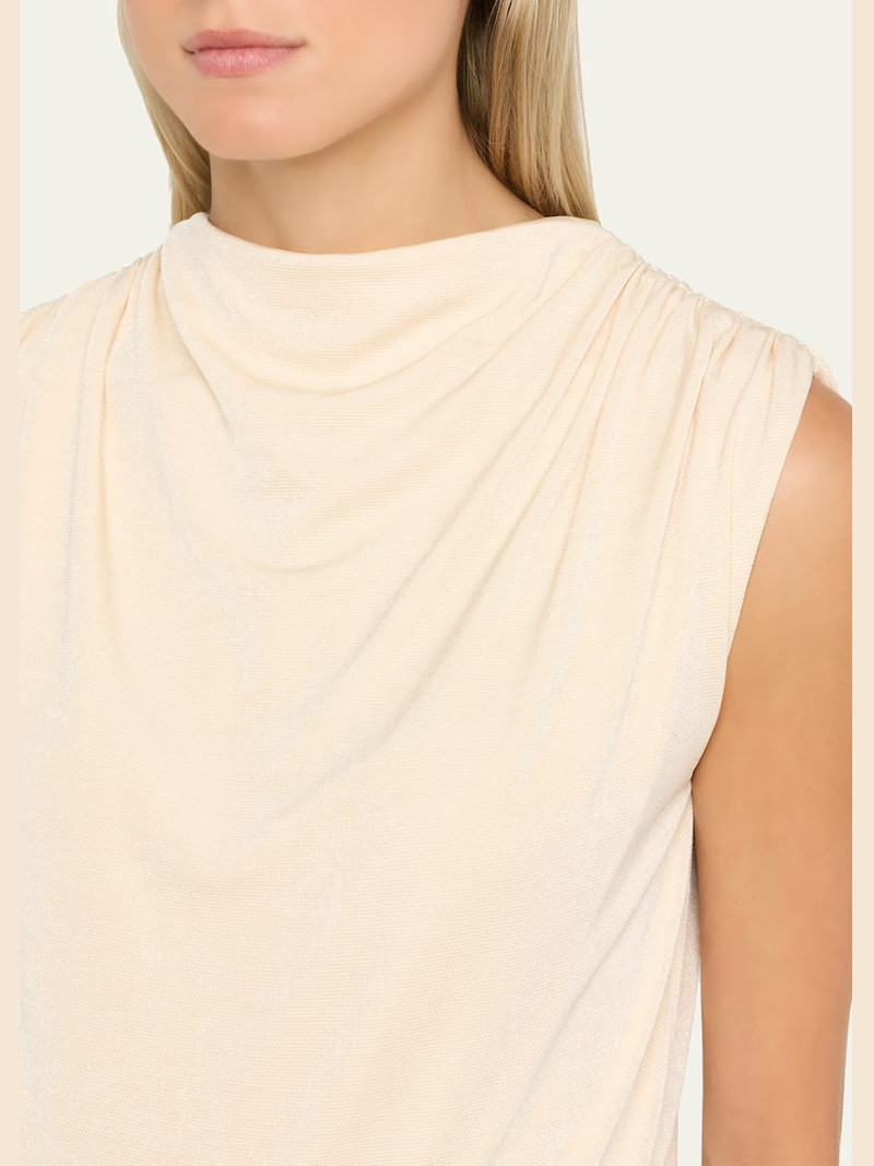 Emi Draped Jersey Top 5