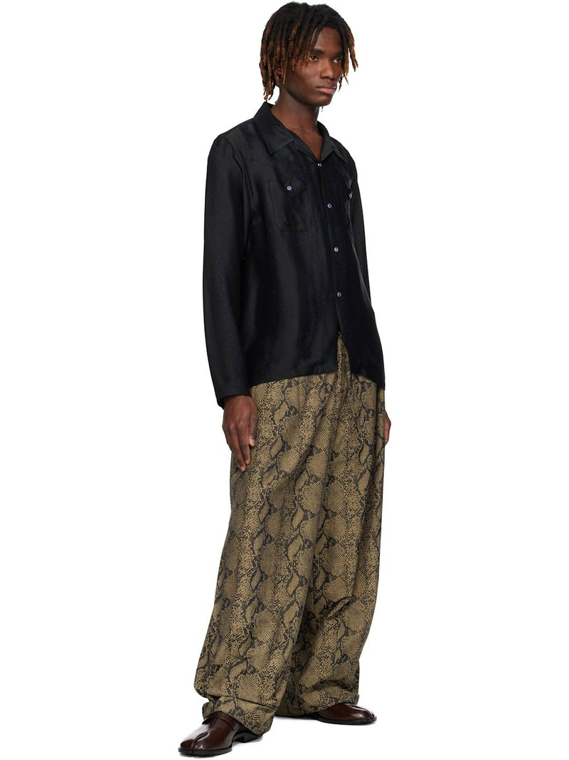 NEEDLES Black & Purple Cowboy One-Up Shirt outlook