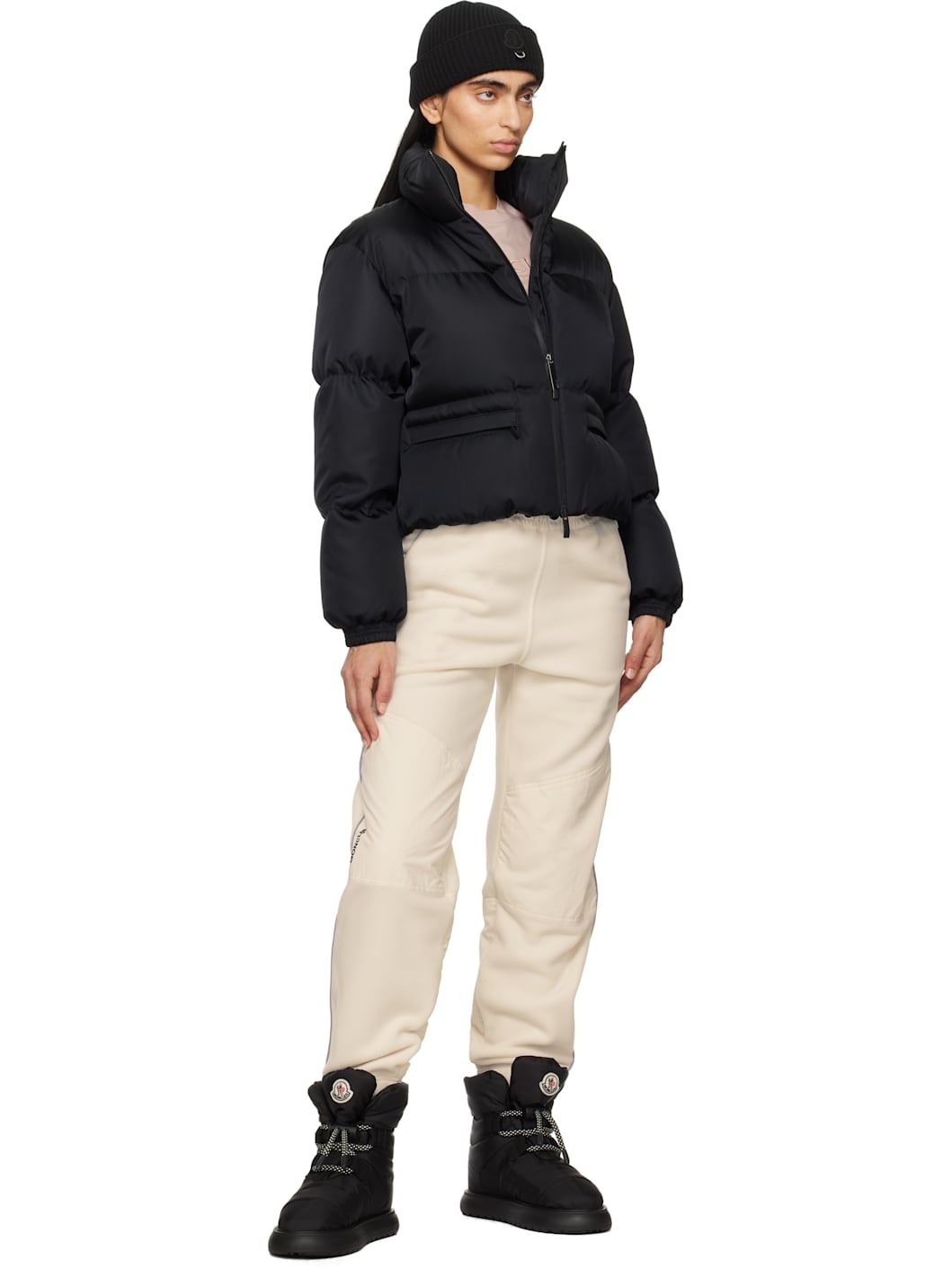 Black Vissec Down Jacket - 5