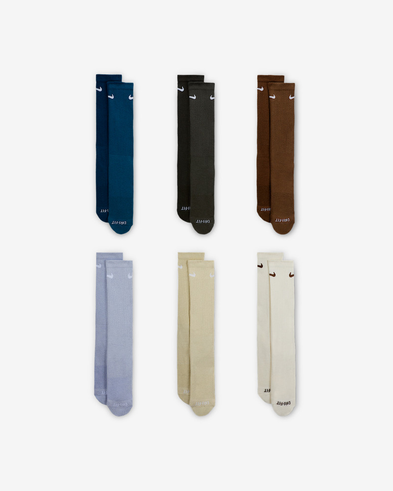 Nike Nike Everyday Plus Cushioned Training Crew Socks (6 Pairs) outlook