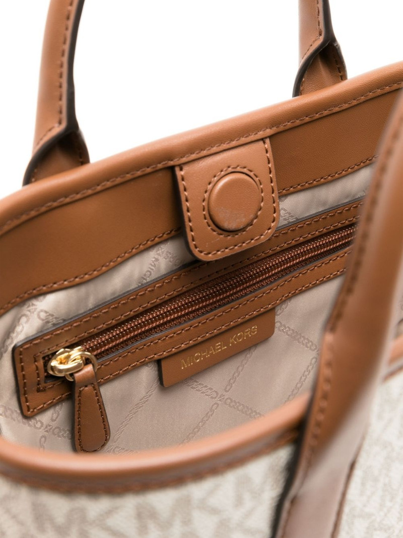 small Luisa monogram satchel bag 5