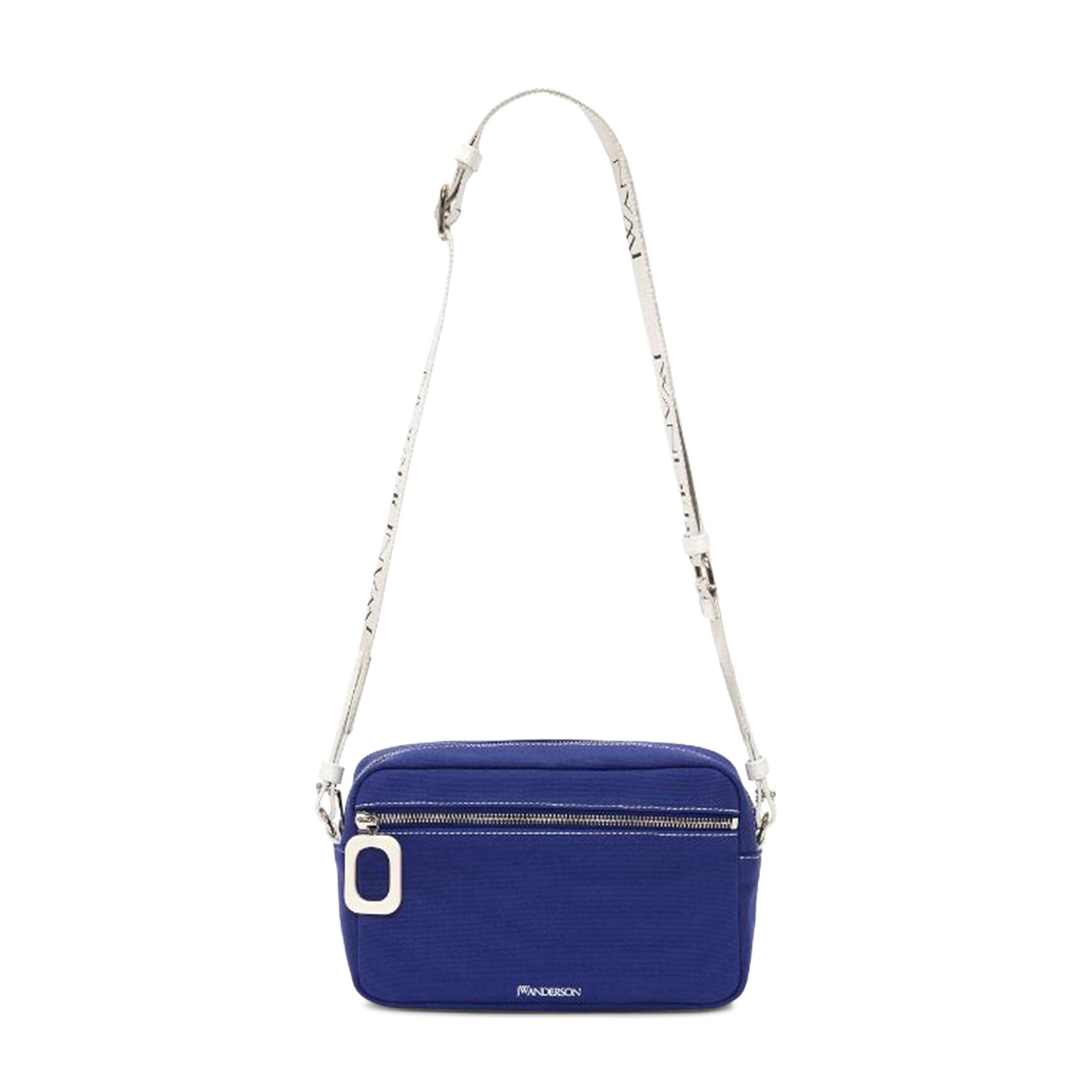 JW Anderson JWA Puller Canvas Camera Bag 'Blue' - 1
