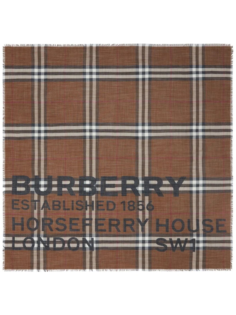 Horseferry print scarf - 1