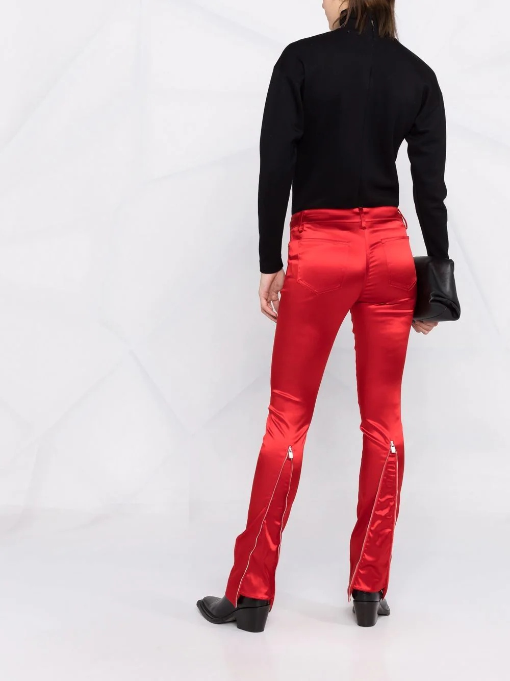 Deville zip detail trousers - 6