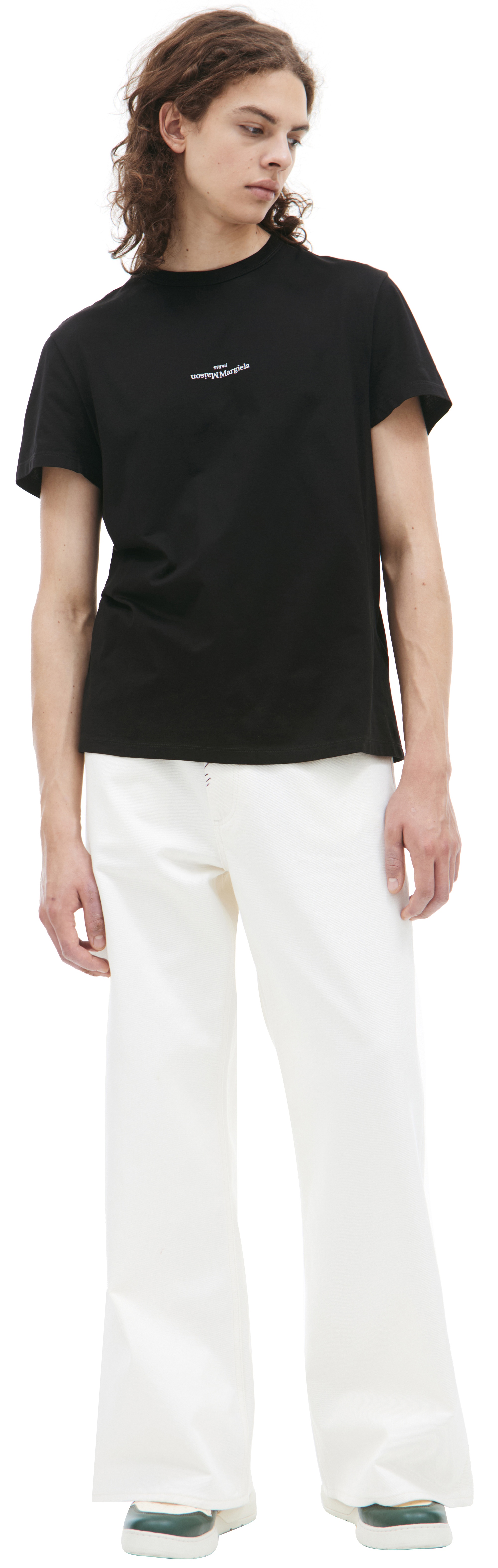 BLACK LOGO T-SHIRT - 1