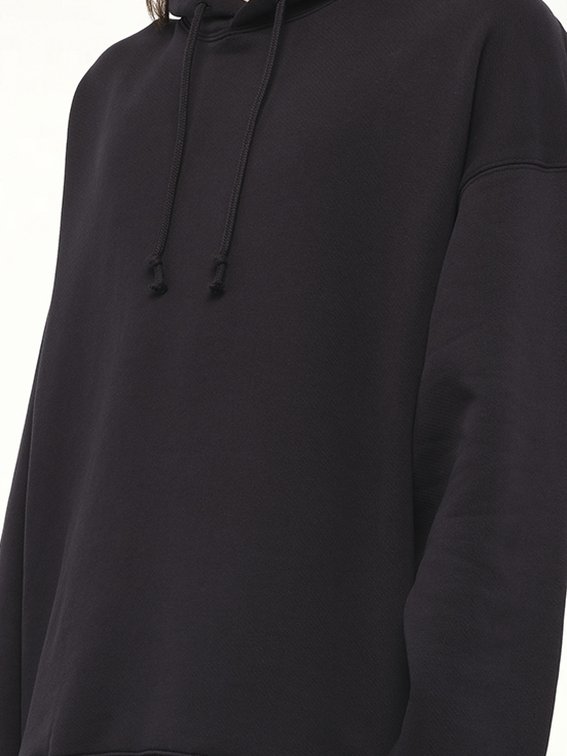 Graphic Hoodie in Black - 3