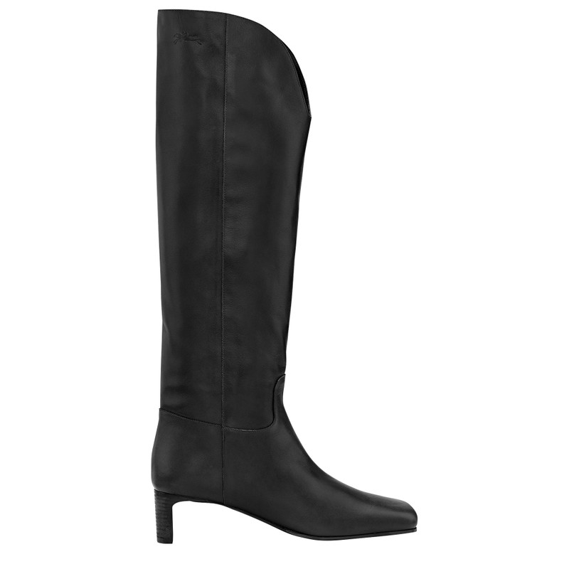 La Cavalière Heel boots Black - Leather 1