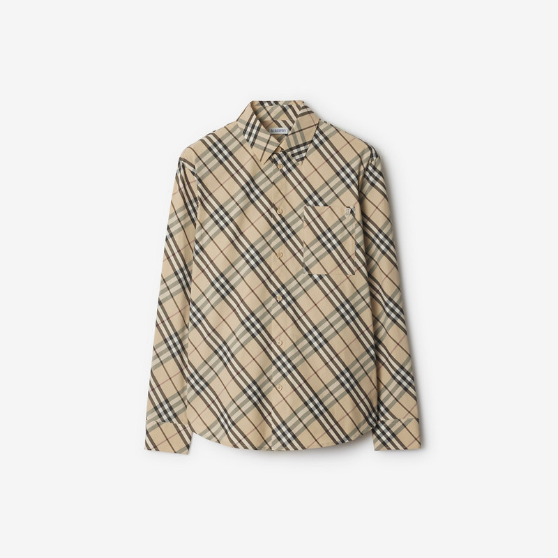 Relaxed Fit 체크 코튼 셔츠 1