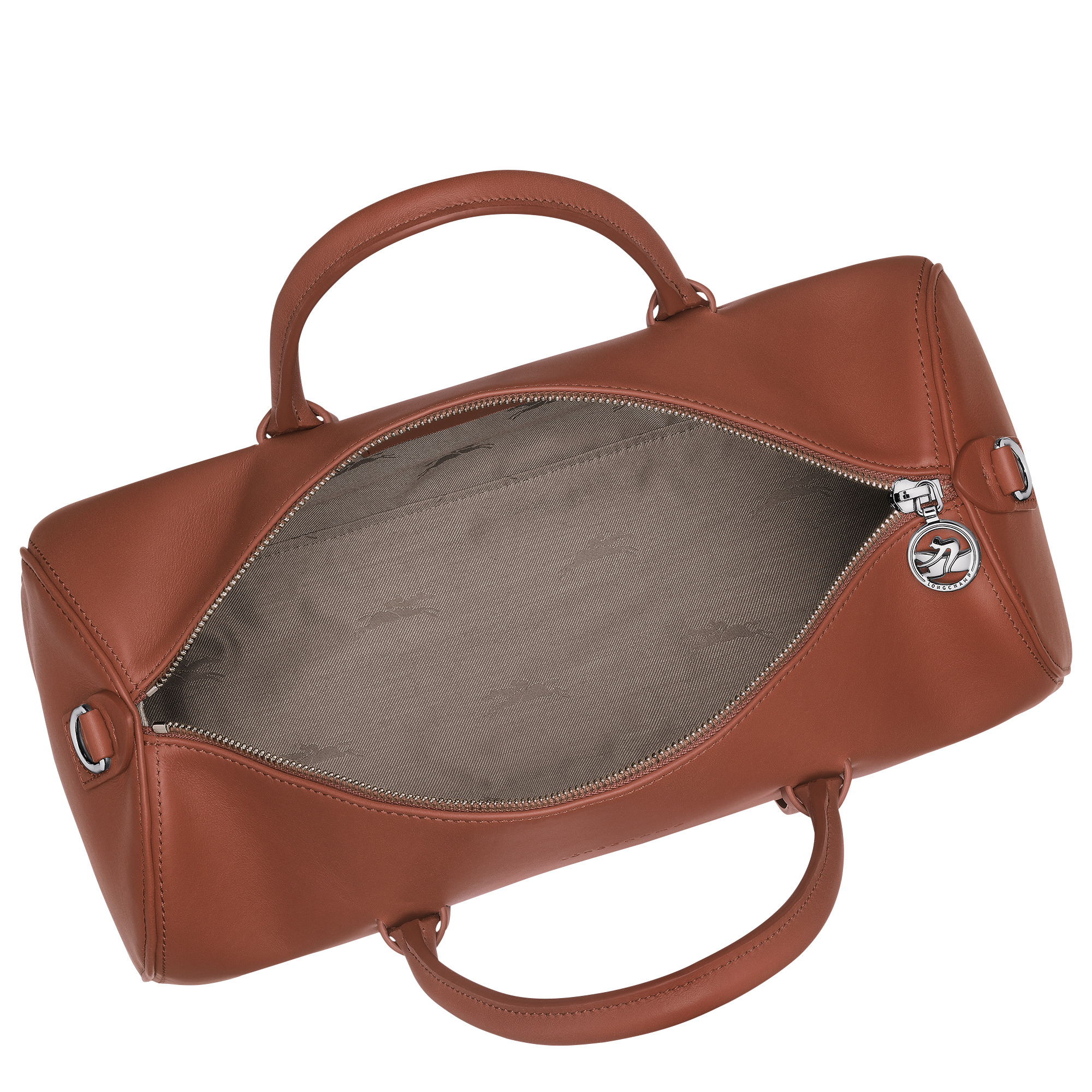 Daylong L Handbag Cognac - Leather - 5
