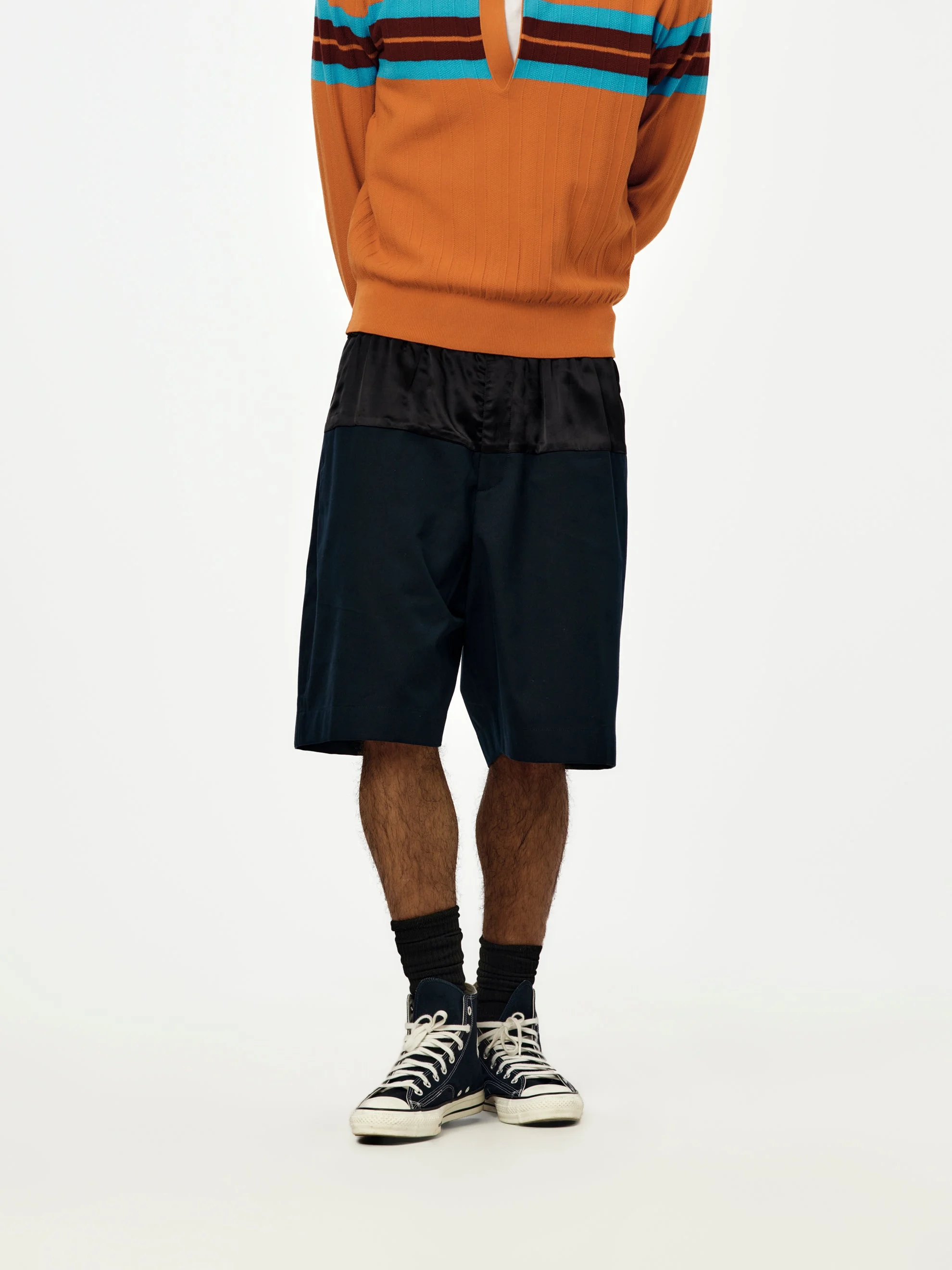 PABLO SHORT PANTS (NAVY) - 1