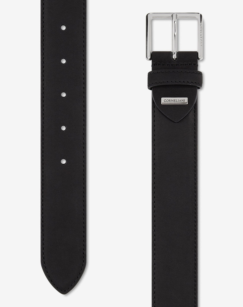 Black nabuk belt 3