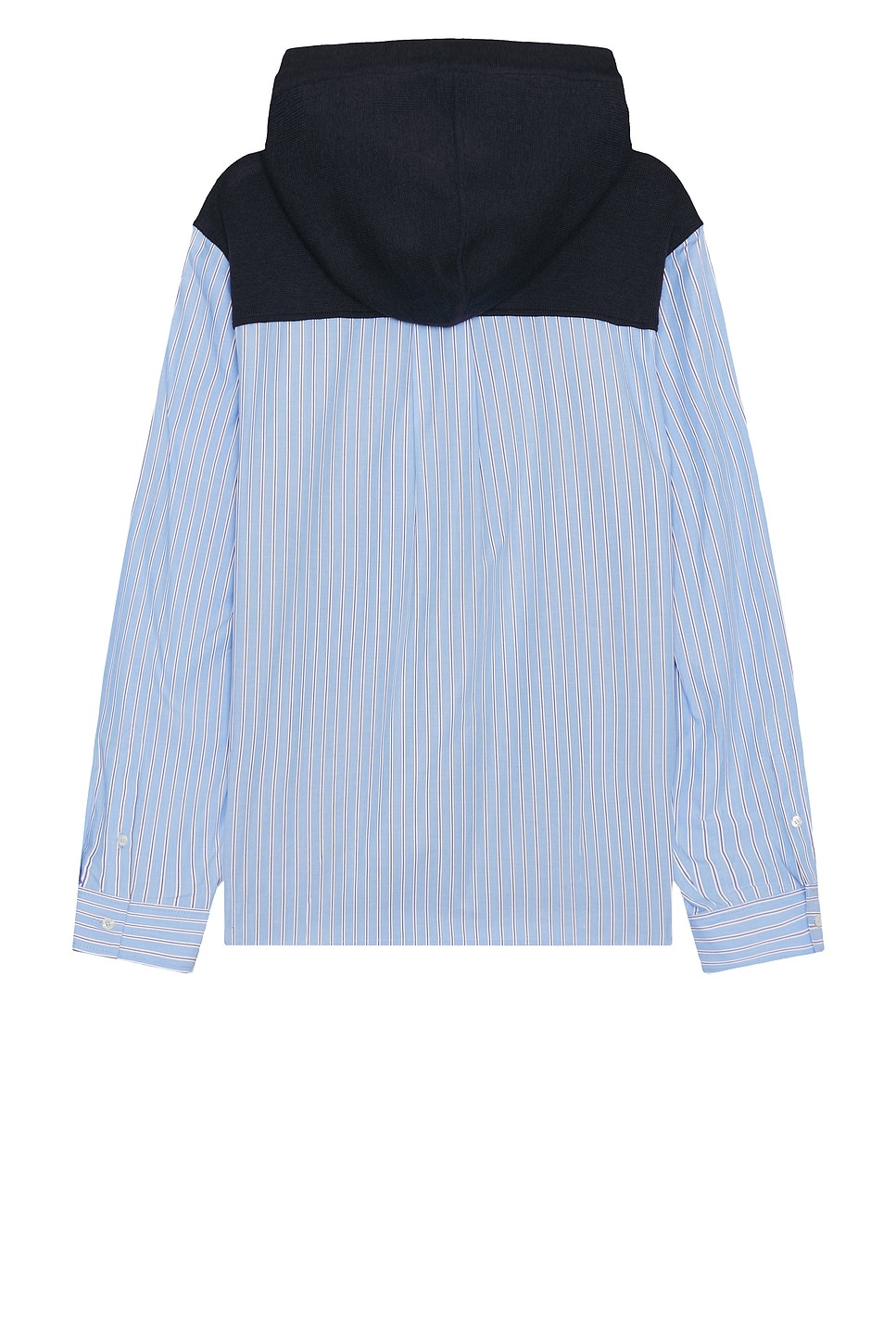 Adonis Knit Woven Combo Hoodie - 2
