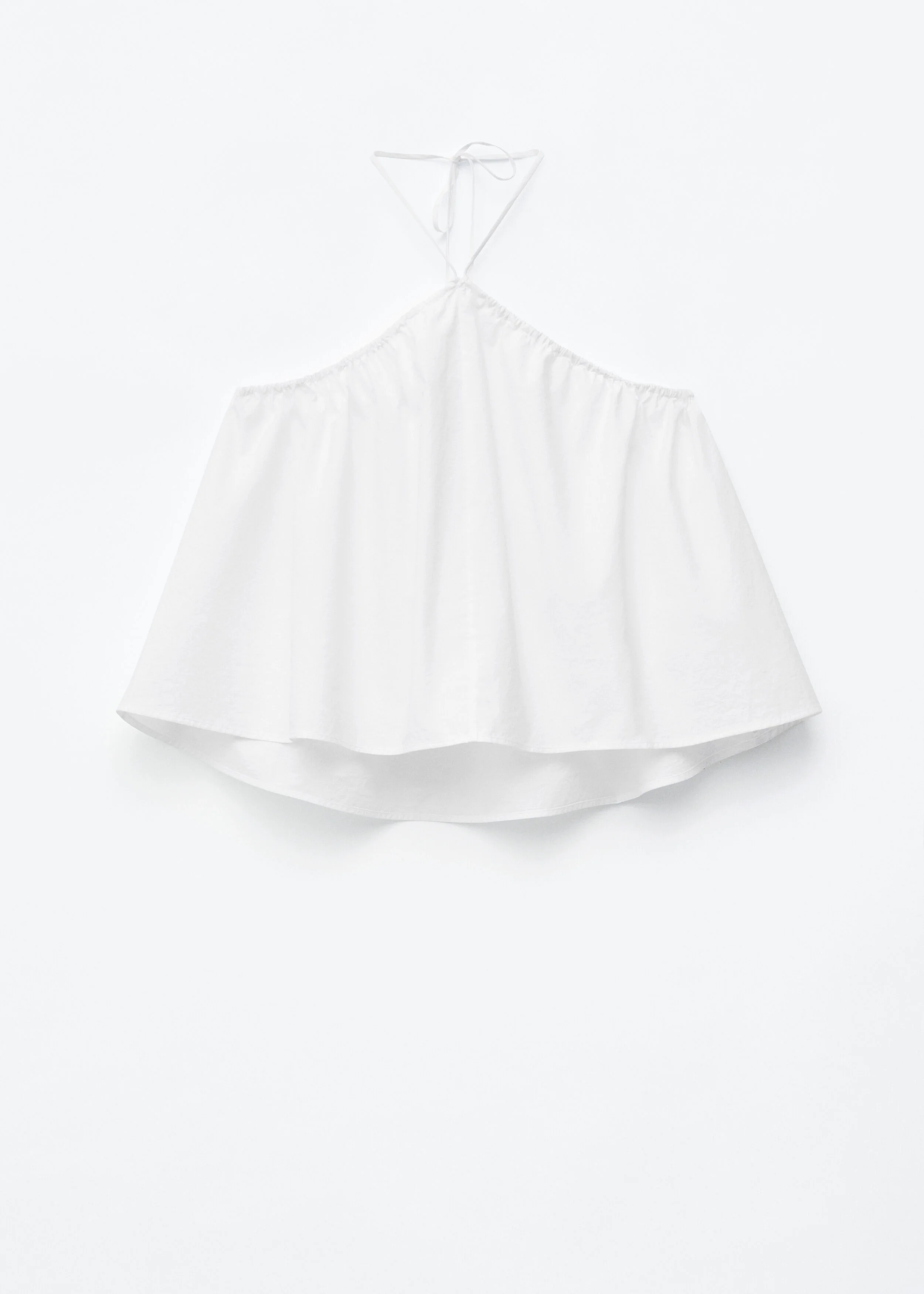 Cotton Halterneck Top - 1