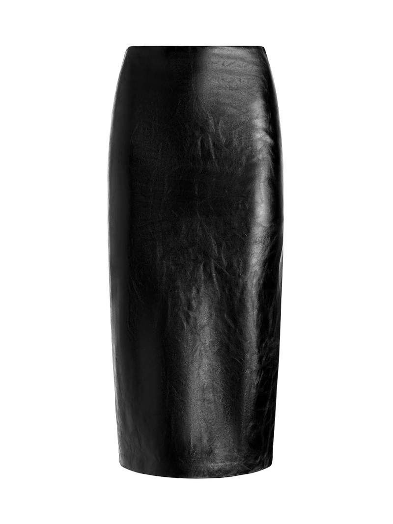 MAEVE VEGAN MIDI SKIRT 1
