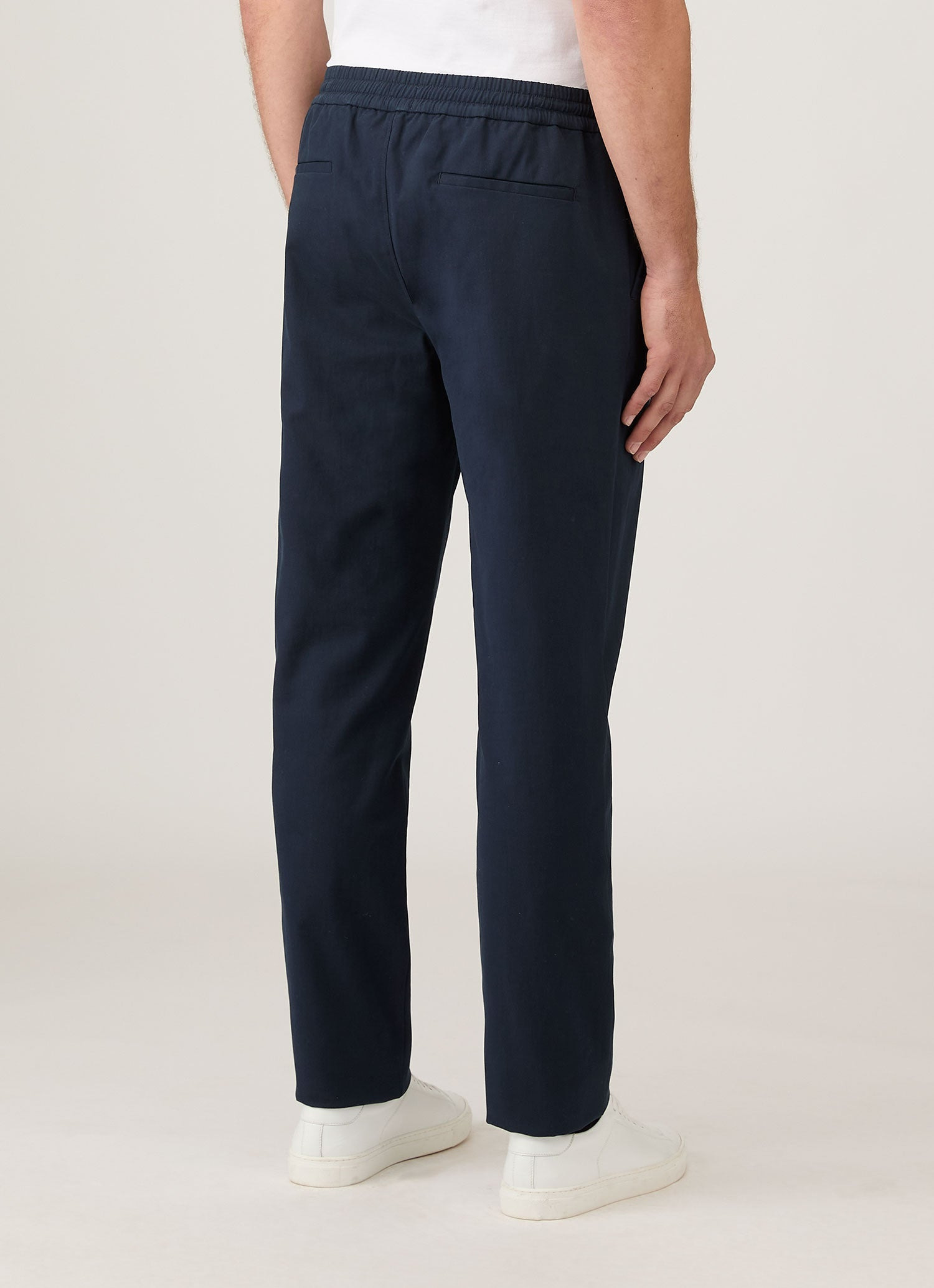Cotton Cashmere Drawstring Trouser - 5