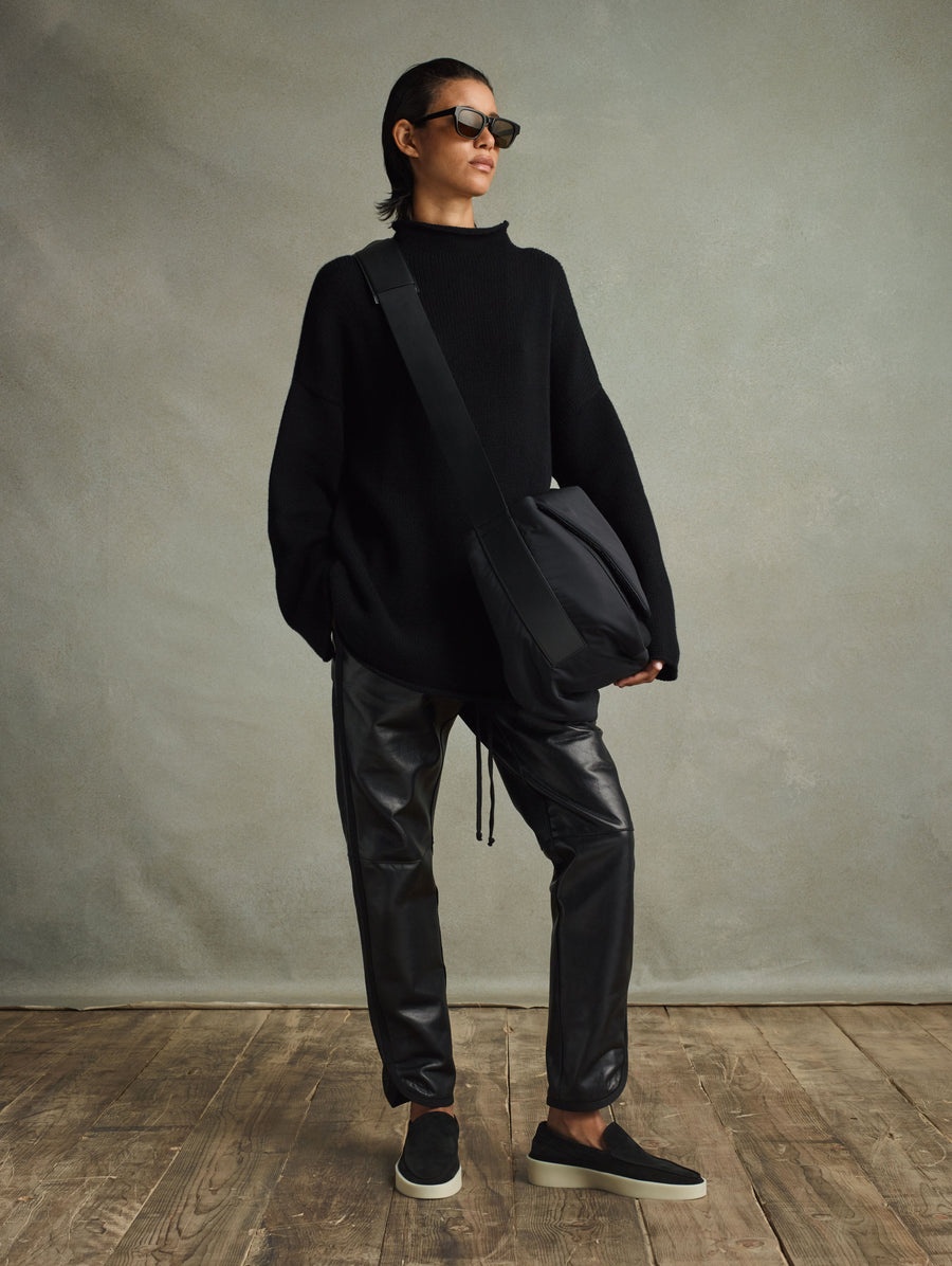 Leather Track Pant - 3