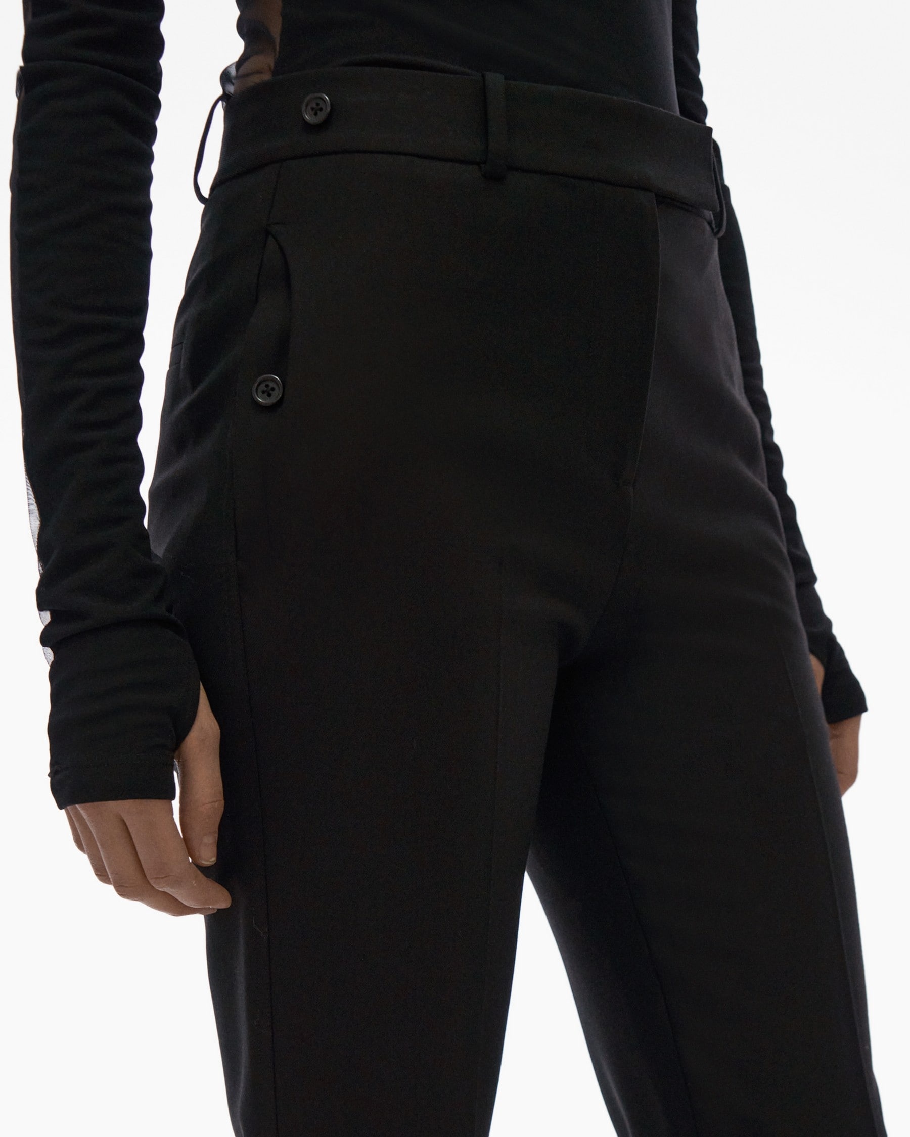 STRAIGHT SUIT PANT - 7