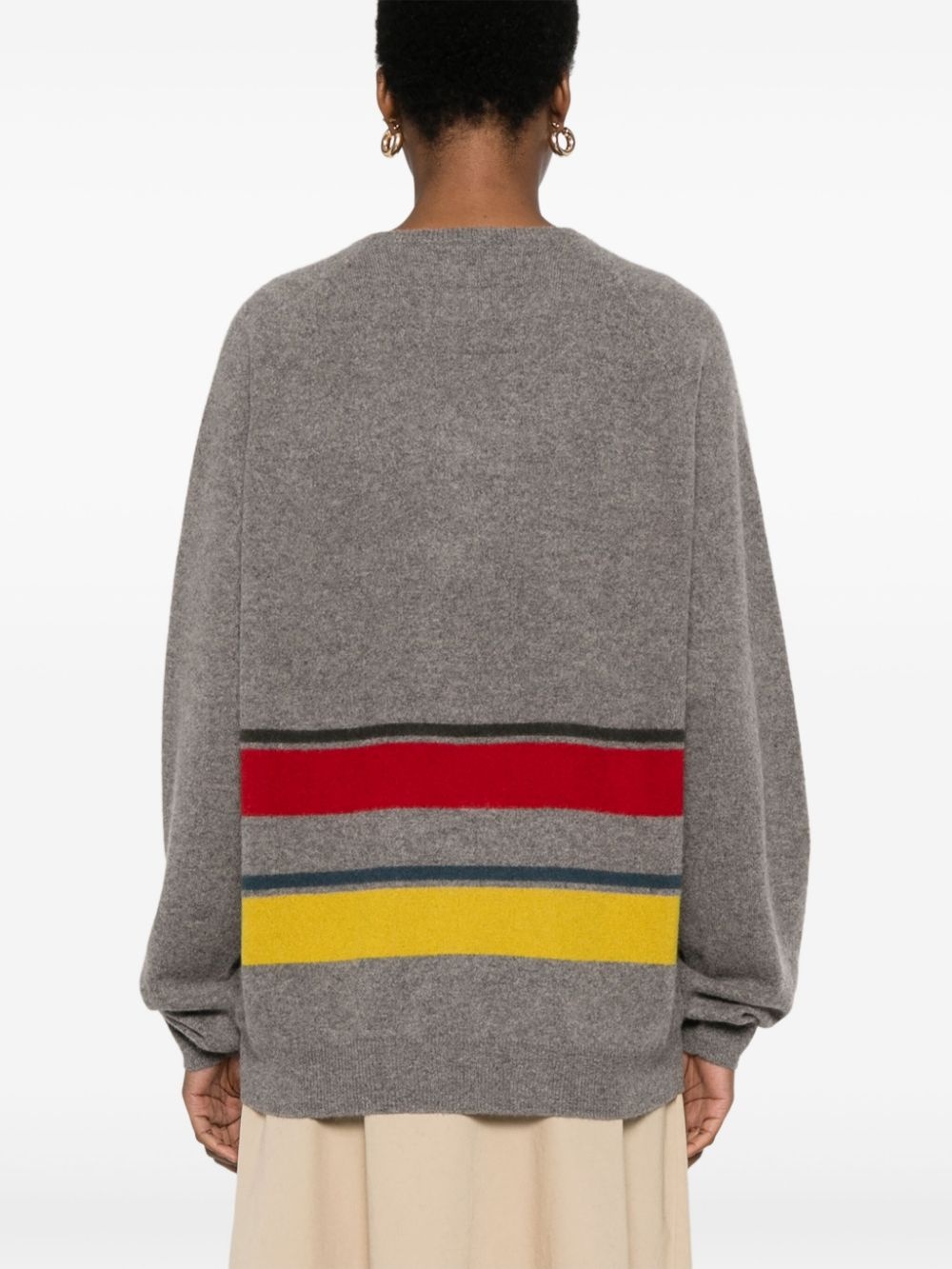 striped sweater - 4