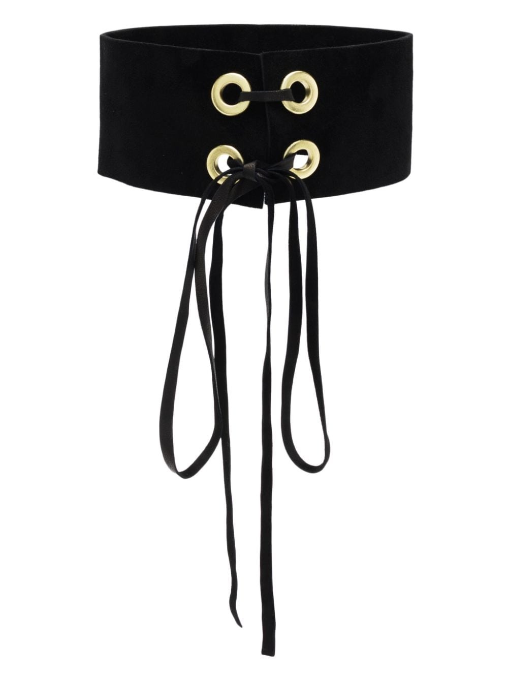 Mira 4 leather chocker necklace - 1