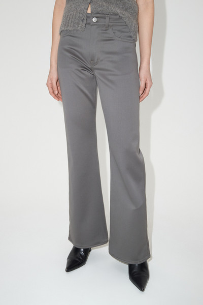 Our Legacy Boot Cut Mole Grey Exquisite Wool outlook