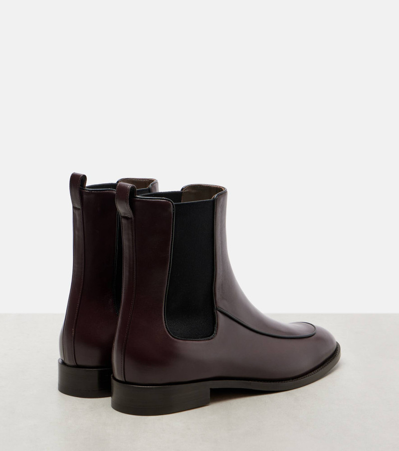 Max Mara Mirto leather Chelsea boots outlook