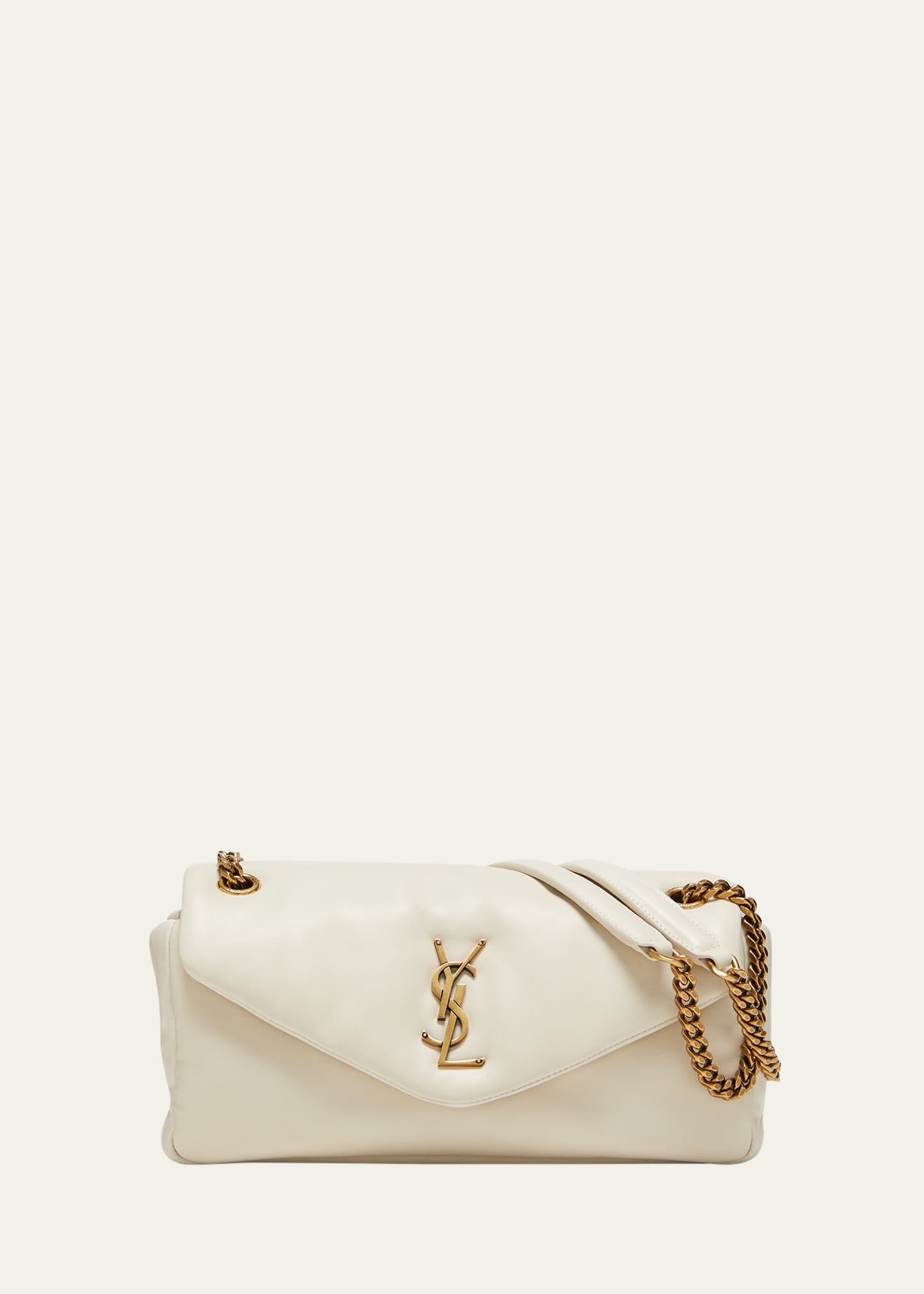 Calypso YSL Leather Chain Shoulder Bag - 1