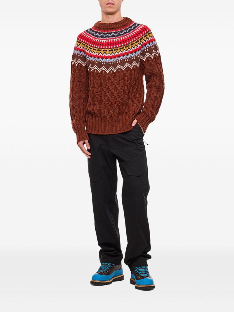 Moncler Grenoble crew neck sweater outlook