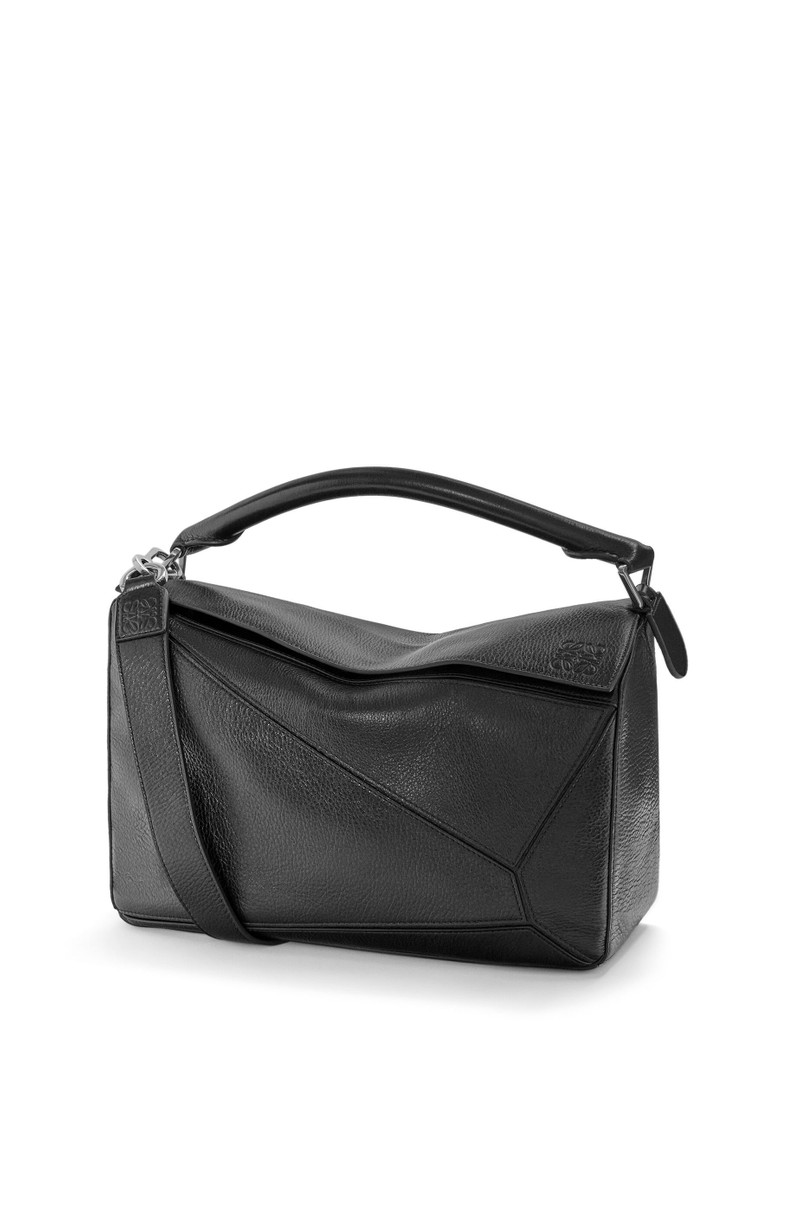 Large Puzzle bag in deerskin - 1