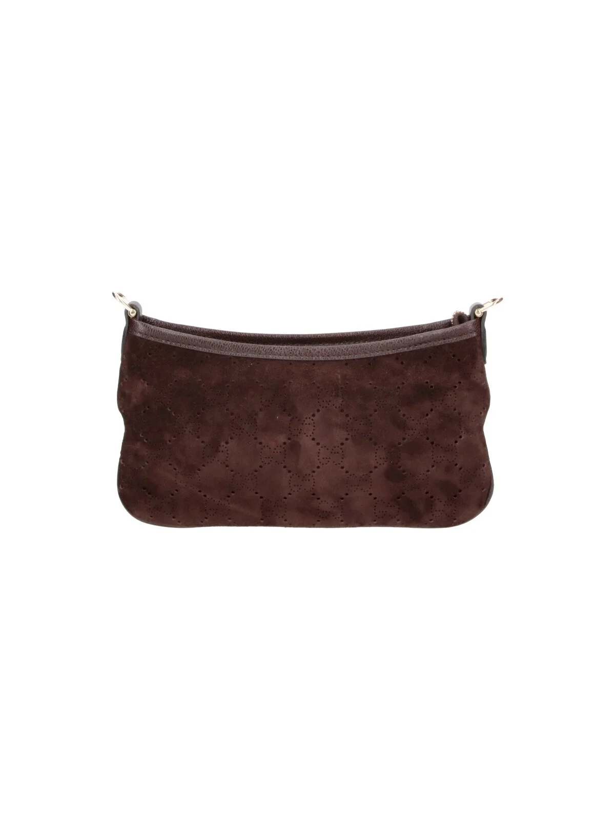 MINI SUEDE SHOULDER BAG - 1