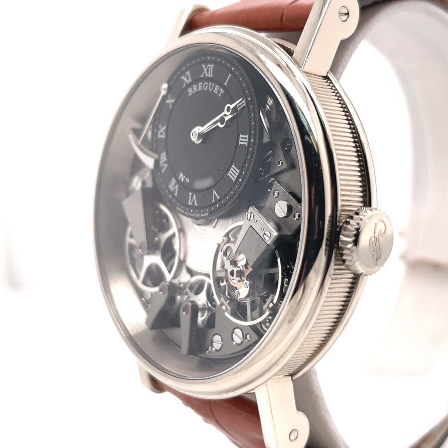 Pre-owned Breguet Tradition Hand Wind Men's Watch 7057BB/G9/9W6 - 3