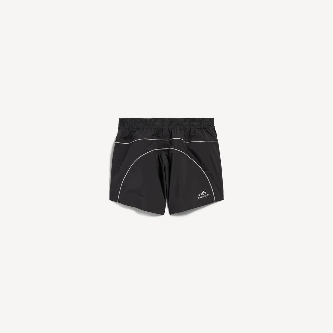 Women's Techwear Tracksuit Shorts in Black - 1