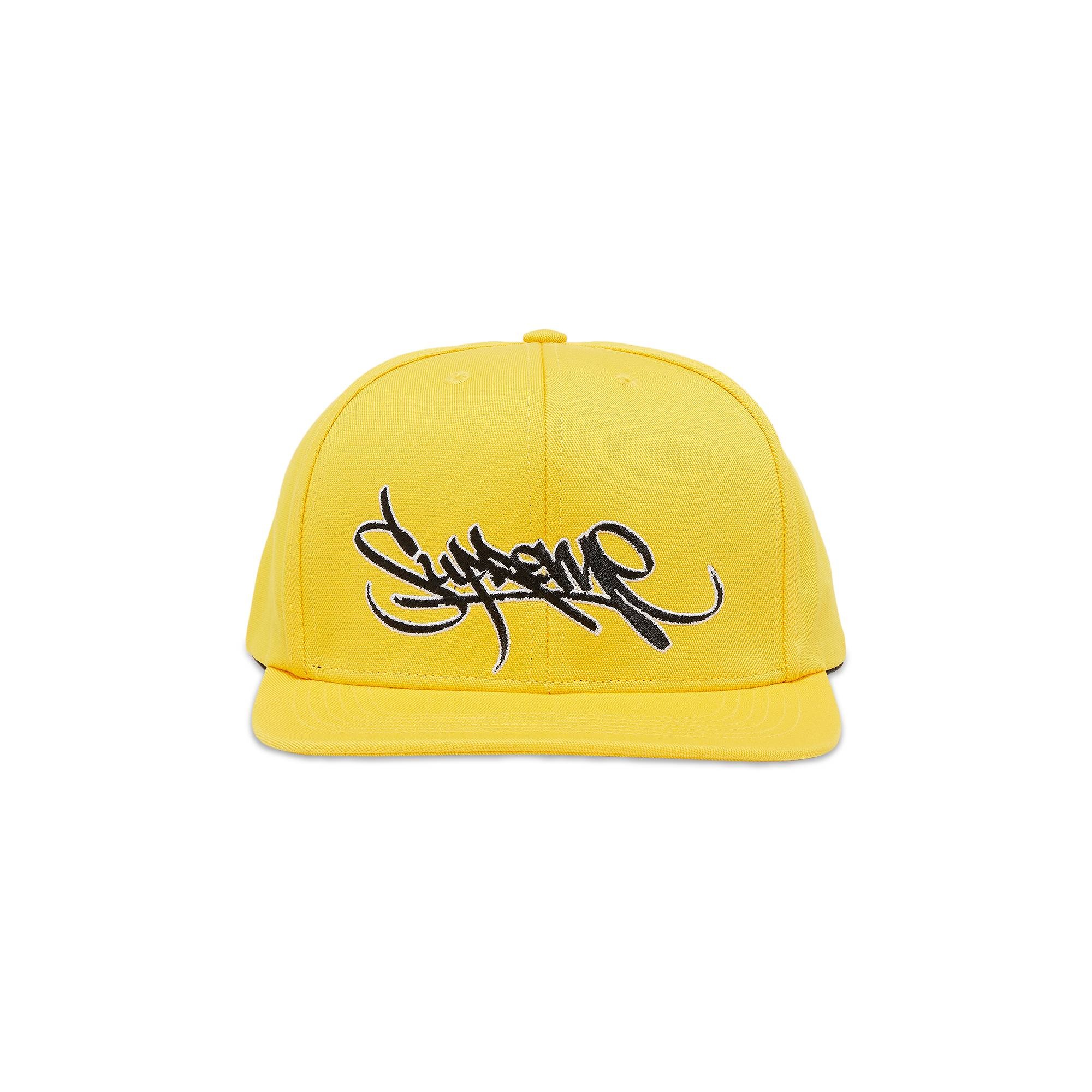 Supreme Handstyle 6-Panel 'Yellow' - 1