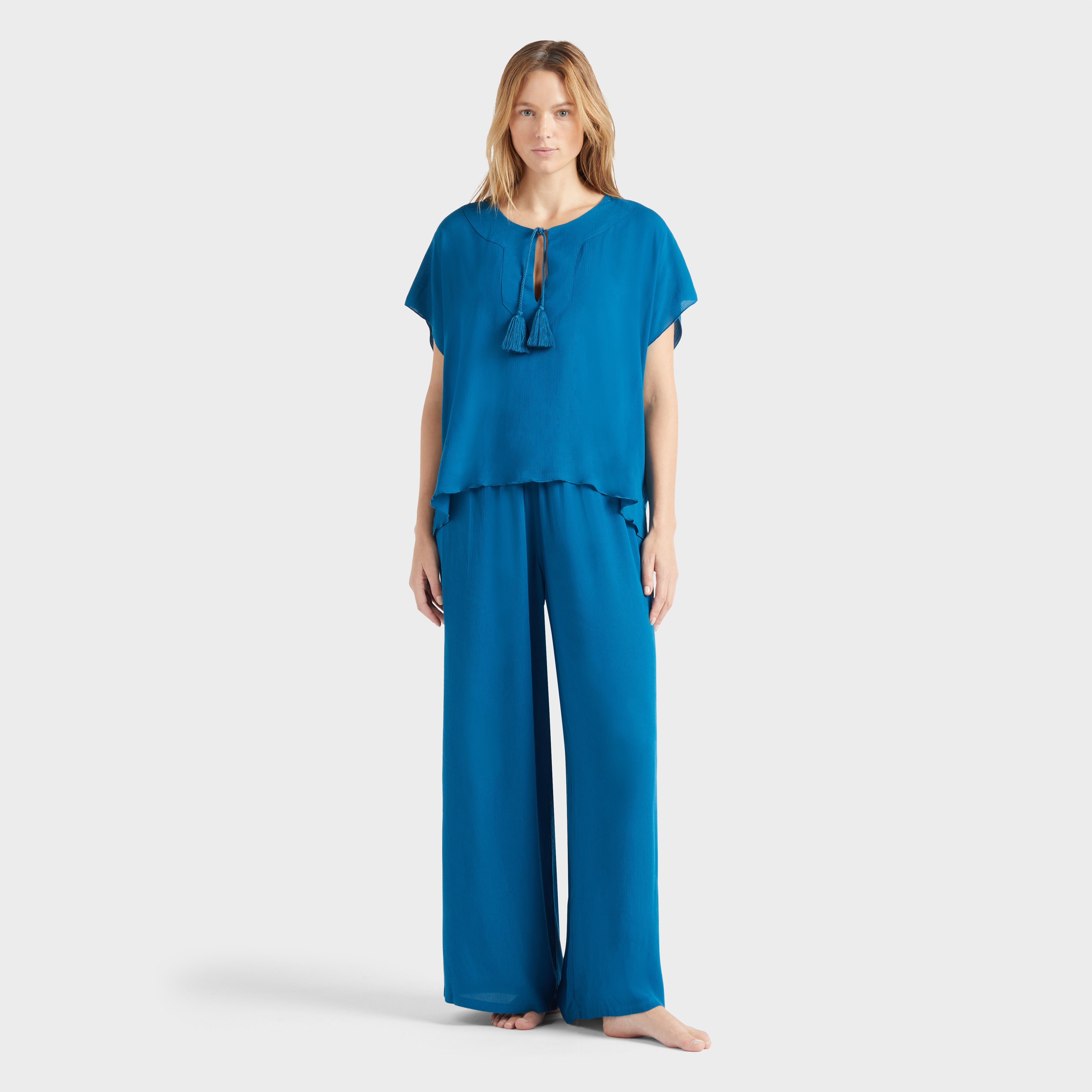 Women Viscose Shirt Solid - 3