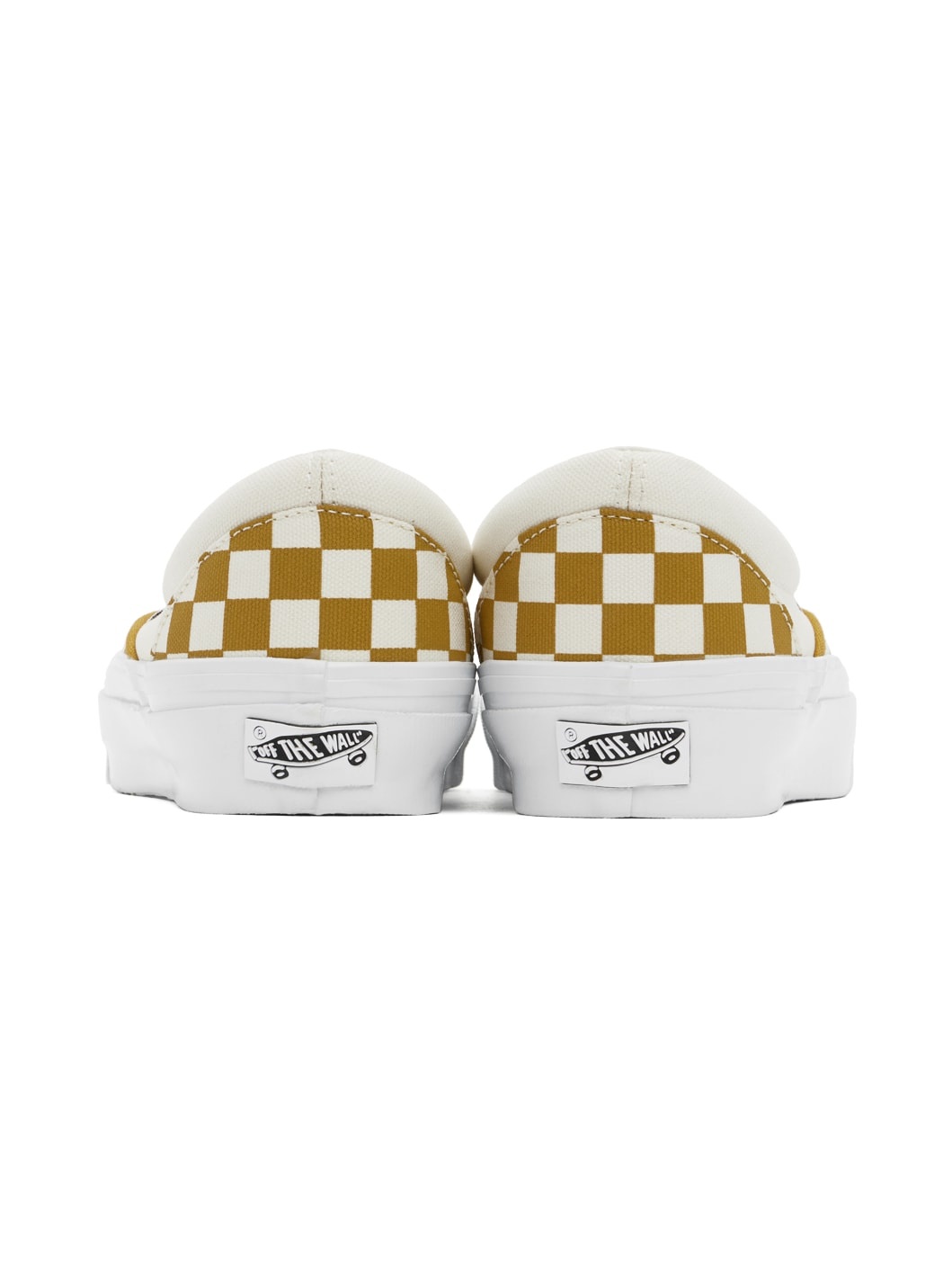 Off-White & Yellow Slip-On Reissue 98 LX Sneakers - 2