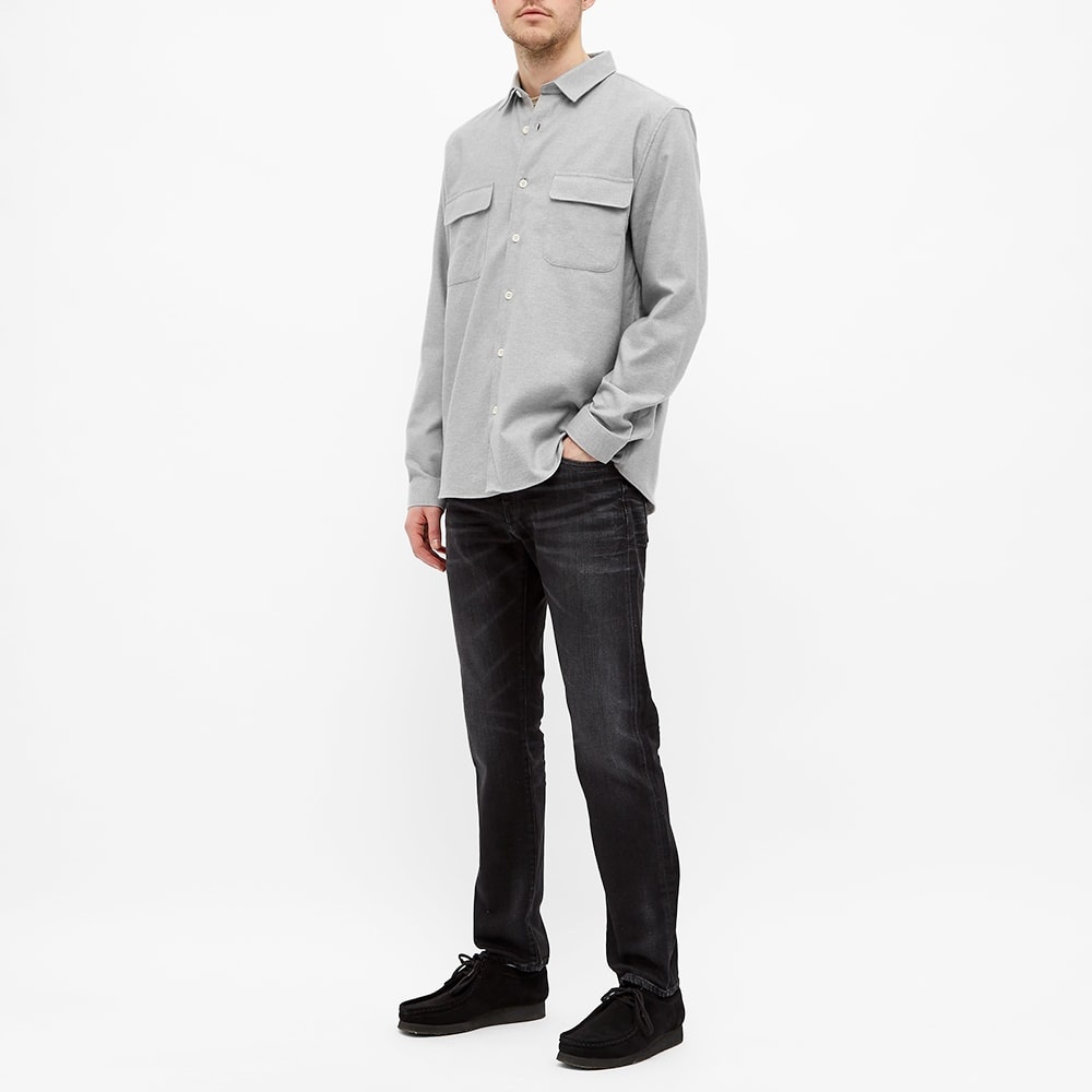 Sunspel Long Sleeve Overshirt - 6