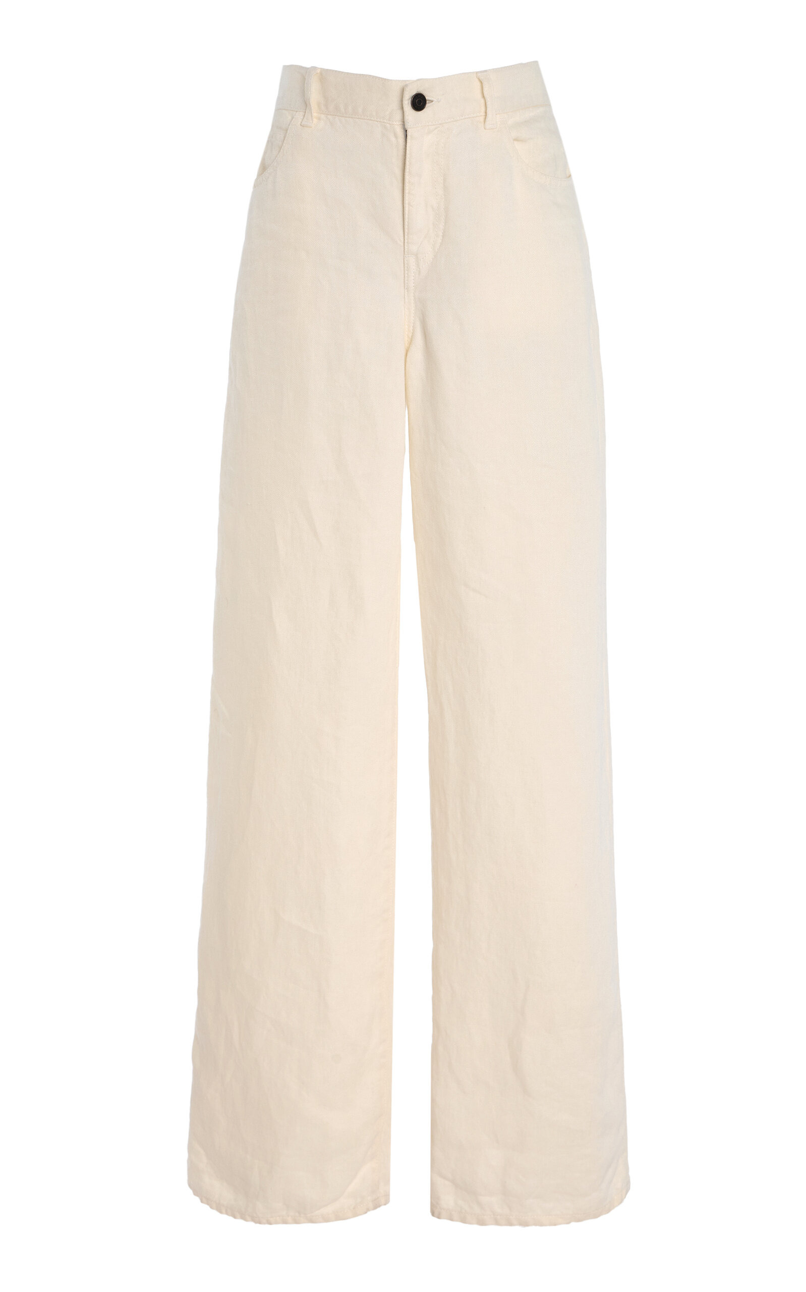 Eglitta High-Rise Wide-leg Jeans white - 1