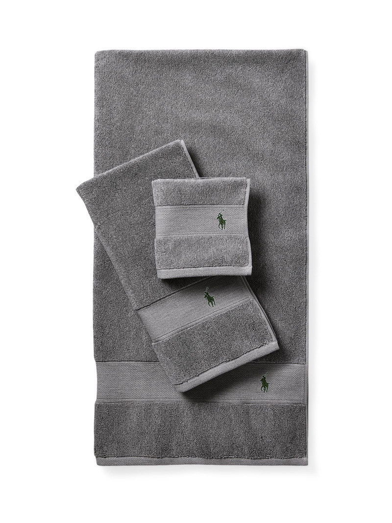 Polo Player Cotton Bath Mat - Barclay Heather 3