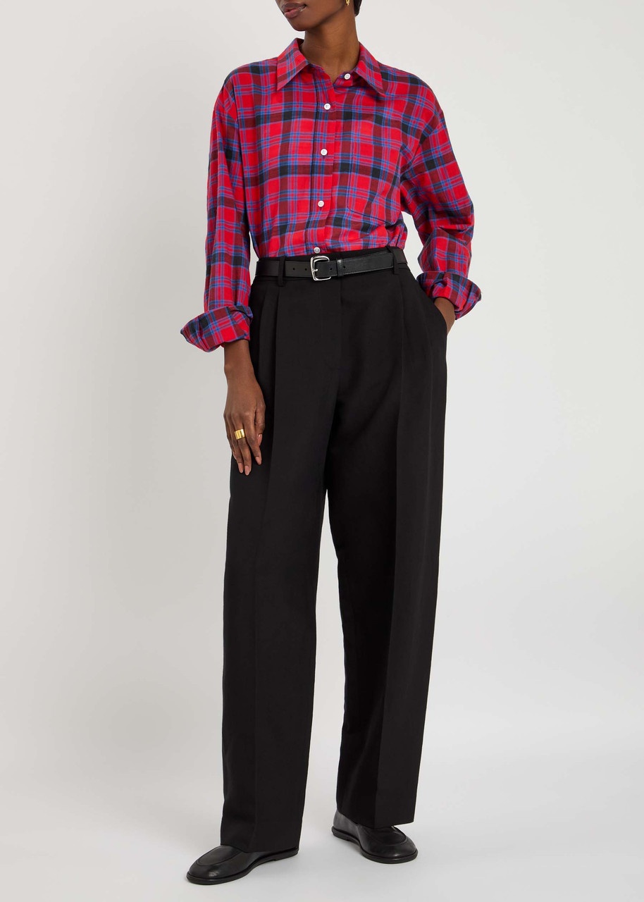 The Row Lilas Wool-blend Trousers - 4