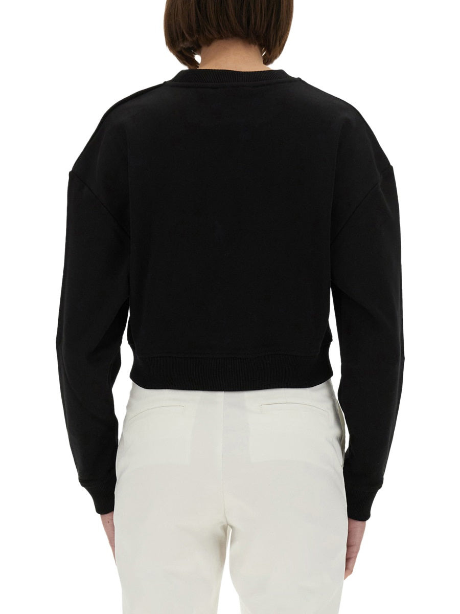 Balmain Women Sweatshirt With Logo Print - 3