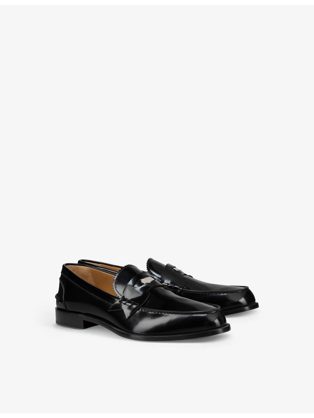 Penny Flat Calf Abrasviato leather loafers - 3